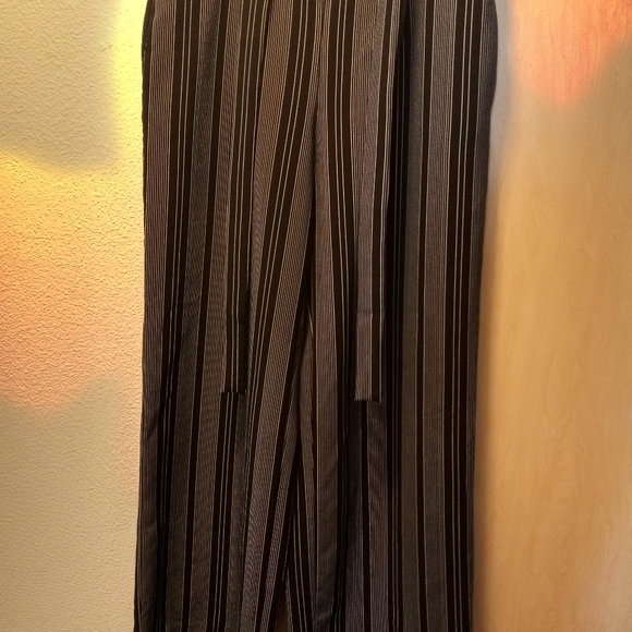 Adrienne Vittadini Black Wide Leg Pants 12 - Picture 1 of 3